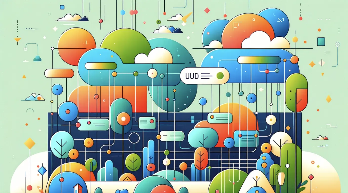 UUID Version 5 hero blog illustration